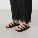 Jonak - Mules Wafi de charol - Negro