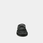 Jonak - Wafi Patent Leather Mules - Black