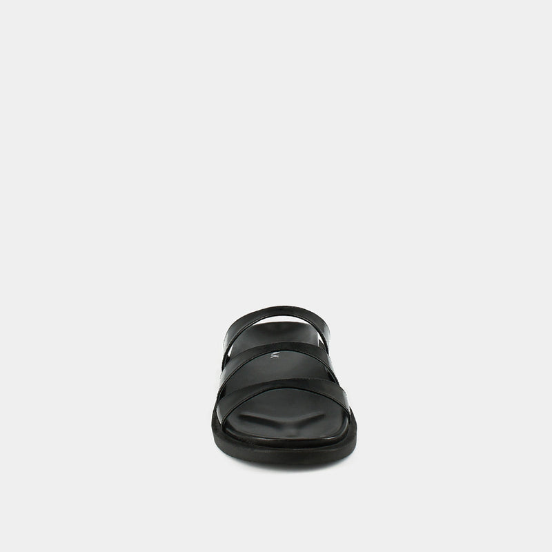 Jonak - Mules Wafi de charol - Negro