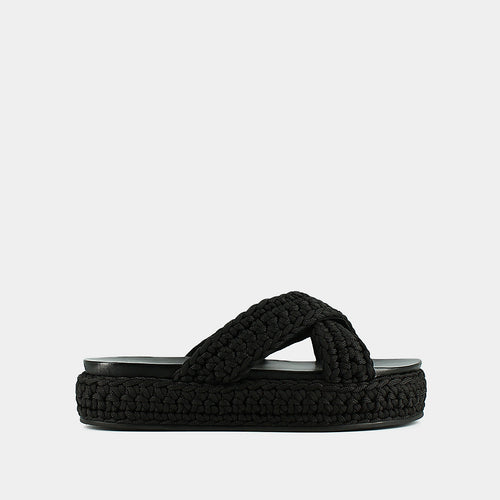 Jonak - Walder Cord Mules - Negro