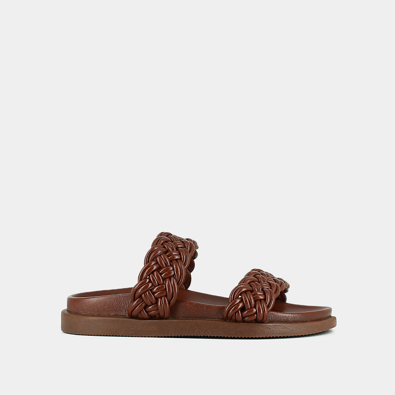 Mules Walter Cuir - Marron