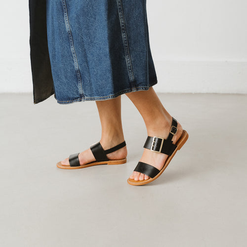 Jonak - sandals Wendel Leather - Black