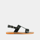 Plagettes Willona Cuir - Noir