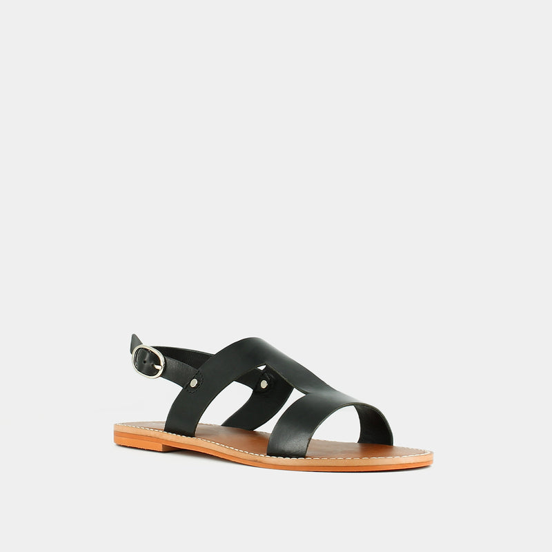 Jonak - sandals Willona Leather - Black