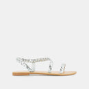 Jonak - Windy Sandals Cuir Metallise - Silver