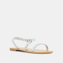 Jonak - Windy Sandals Cuir Metallise - Silver