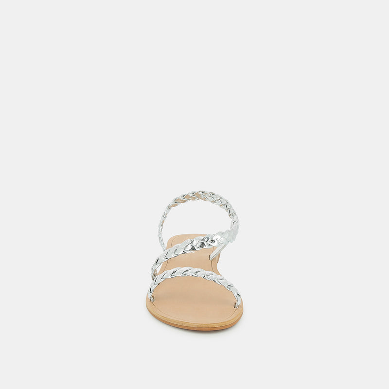 Jonak - Windy Sandals Cuir Metallise - Silver