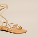Jonak - sandals Woully Cuir Metallise - Gold
