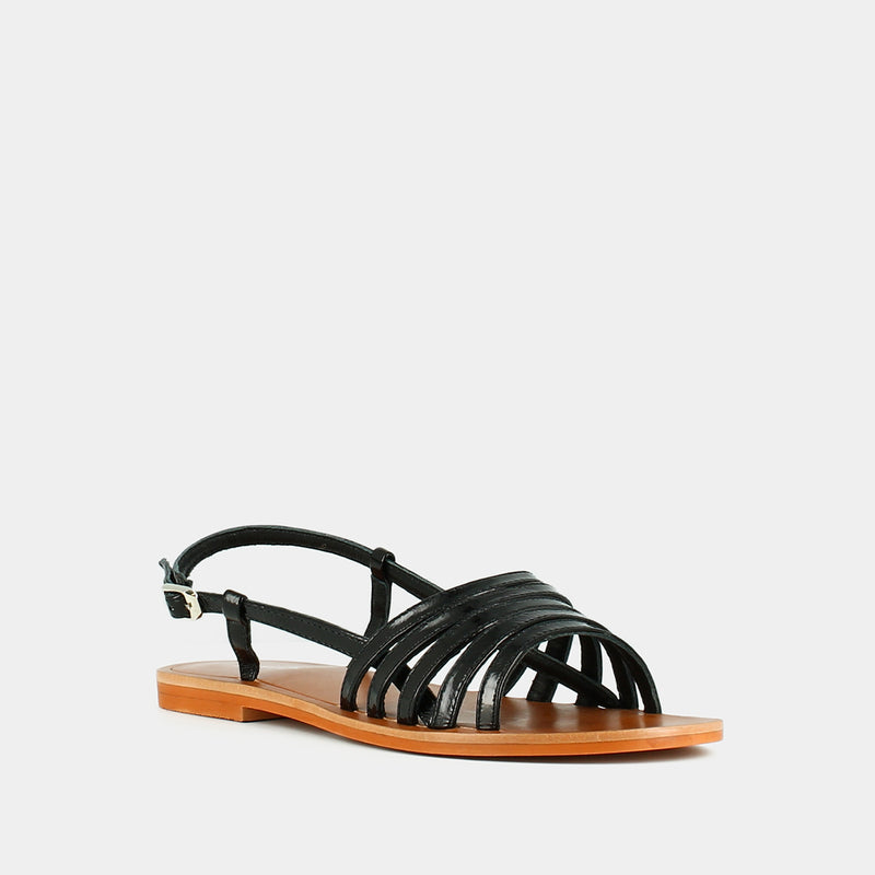 Jonak - sandals Wroom Cuir Vernis - Black