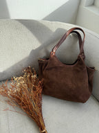 Bolso De Mano Charlie Marrón