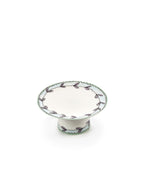 Midnight Flowers - Plat À Gâteau - S - Porcelaine Fine Bone China - Blossom Milk