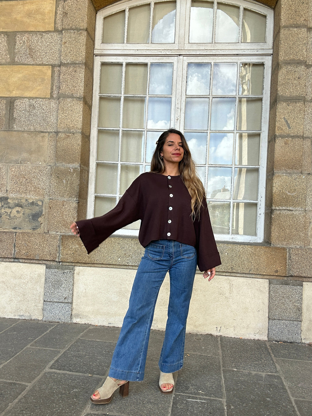 Cardigan Judith chocolat