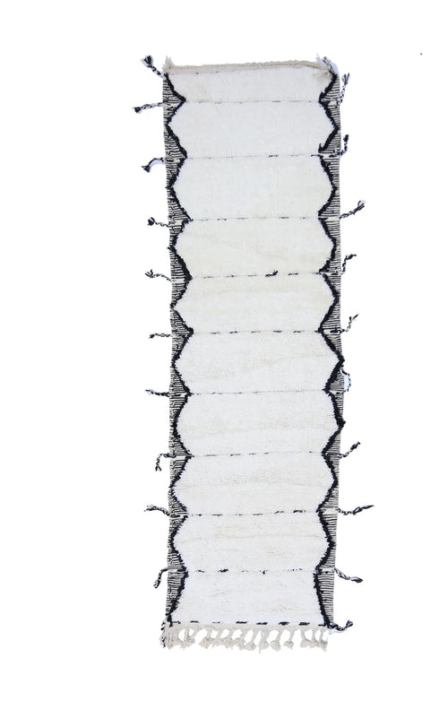 Tapis Béni Ouarain Couloir - 283 x 85 cm