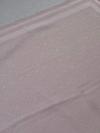 Bufanda Christian Dior vintage – Monograma tono sobre tono rosa