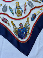Hermès scarf – Flacons model