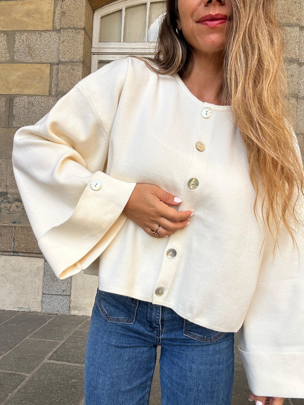 Judith Cardigan Off-White
