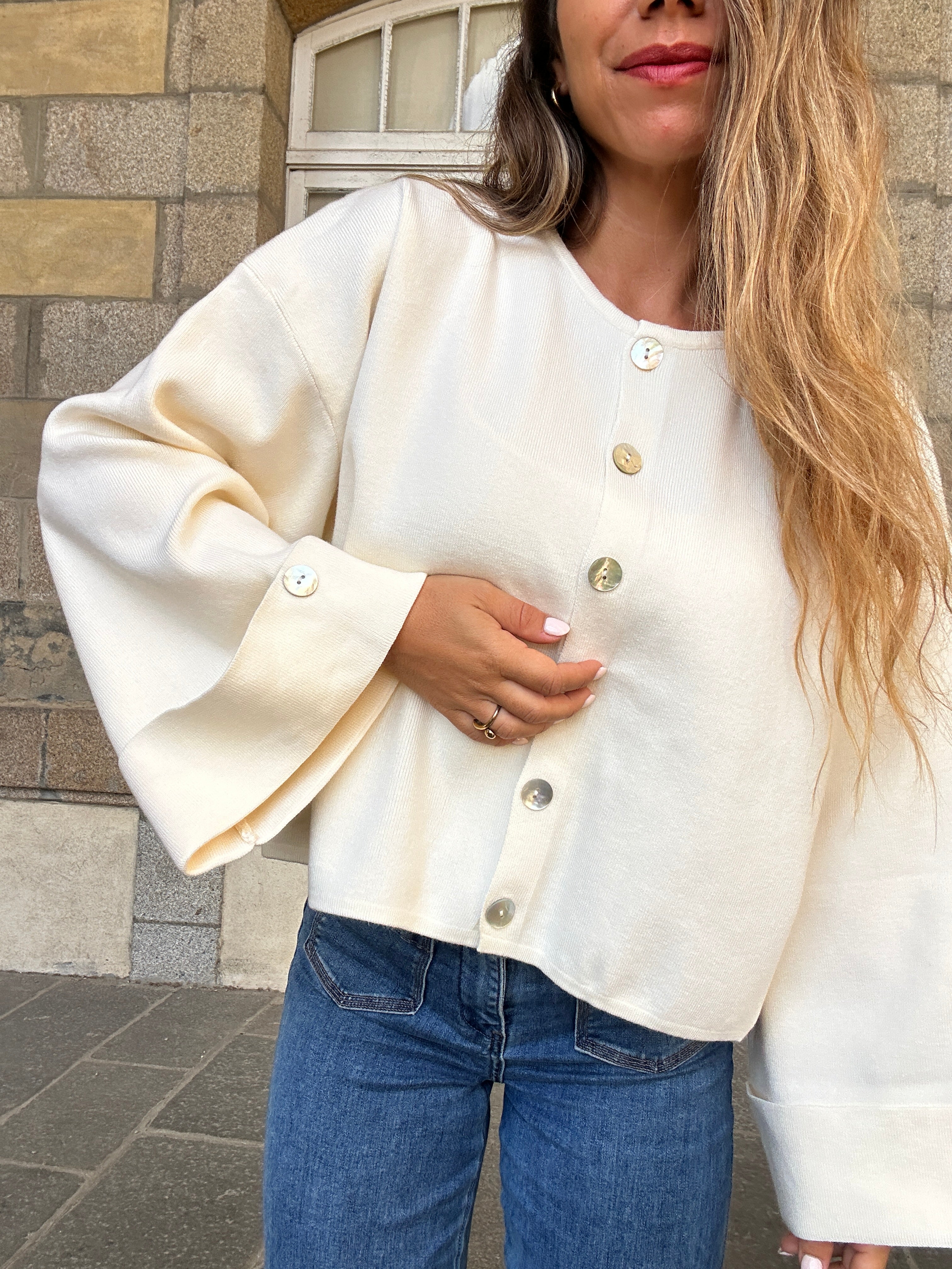 Judith Cardigan Off-White