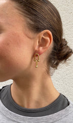 Boucles D'Oreilles Asymmetric Knot