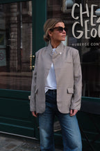 Clément Houndstooth Blazer