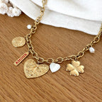 “Roma” steel necklace-Necklaces-Instants Plaisirs • Jewelry-Instants Plaisirs | Jewelry