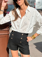 Camisa Marinette - Blanco