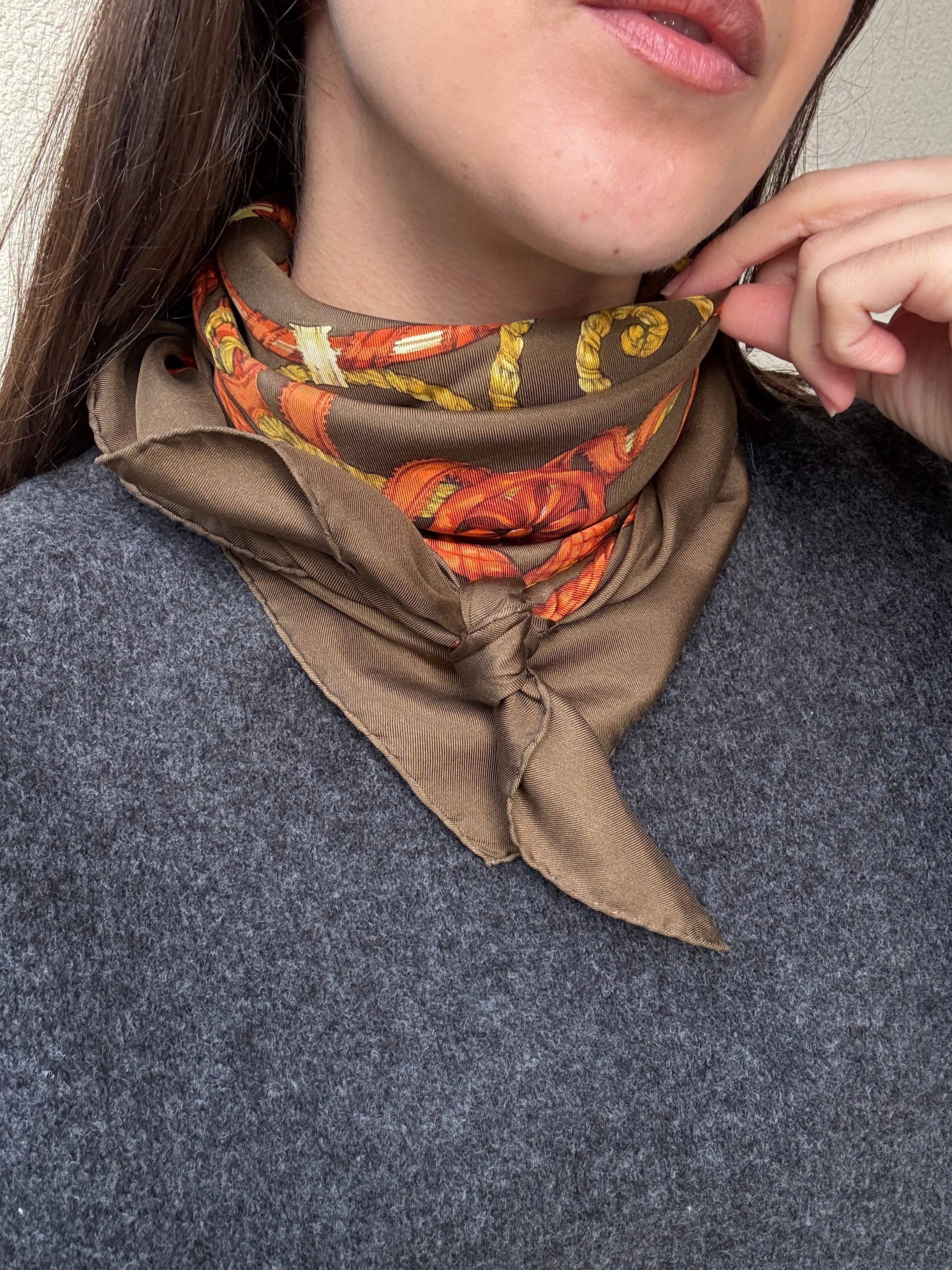 Foulard Hermès – Modèle Jouvence