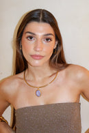Gargantilla Amuleto Lila
