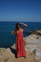 Robe Longue Fleurie Murcia