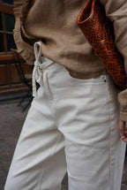 Wide Tom Jeans Ecru