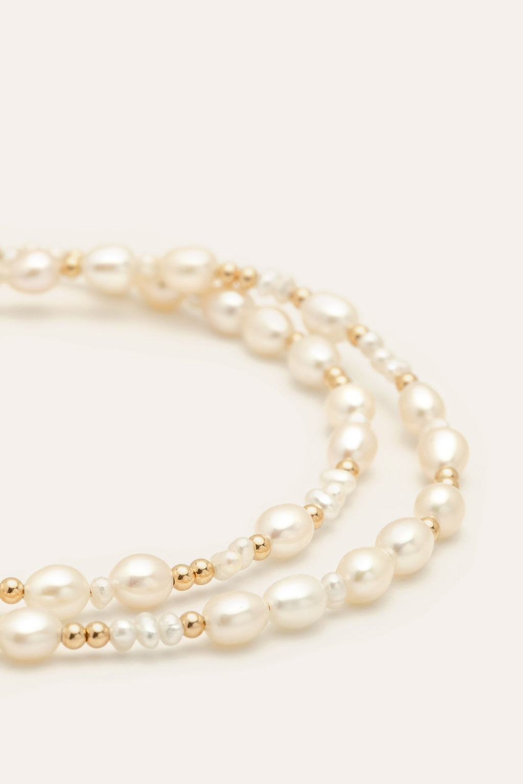 Collier Grain De Riz - Perles De Culture