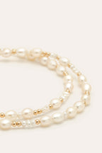 Collier Grain De Riz - Perles De Culture