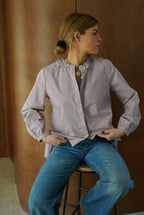 Alice Blouse Heather Lilac
