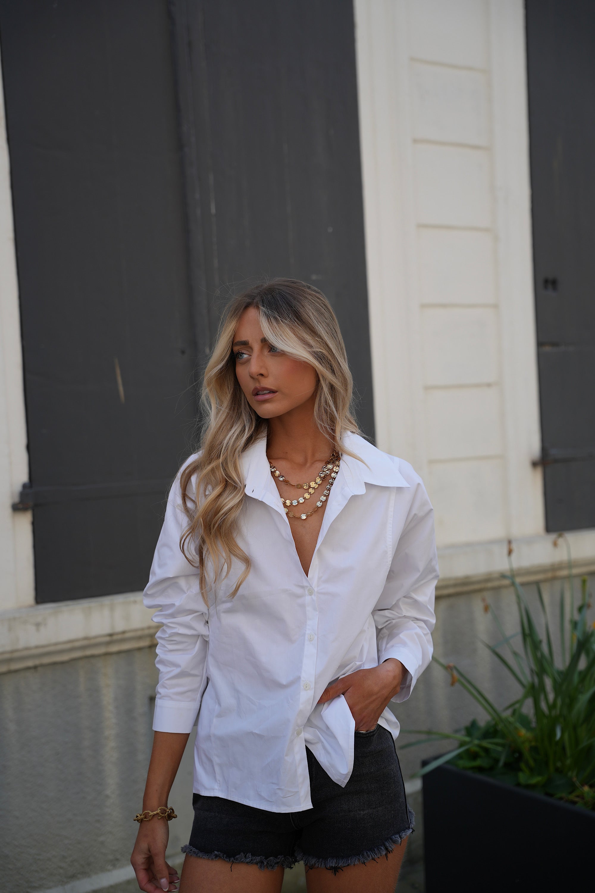 Chemise Cintrée Vera - Blanche