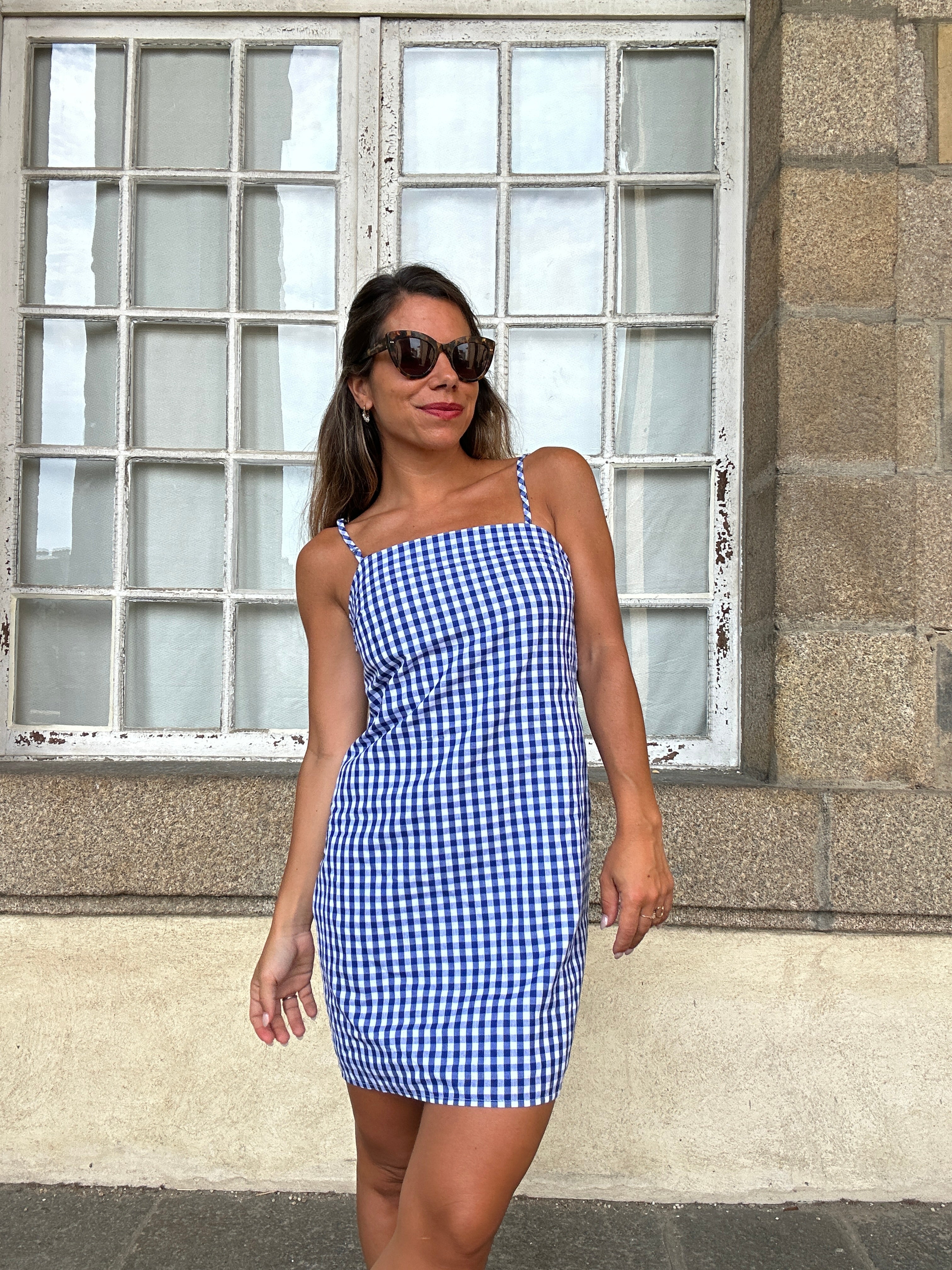 Sara Blue Dress