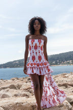 Livi Dress - Topaz Red