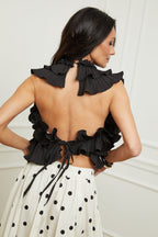 Top Satine - Noir