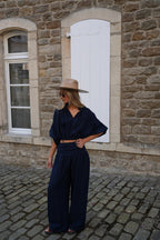 Pantalon Droit Maiane - Marine