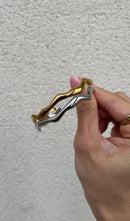 Wave Bangle Bracelet