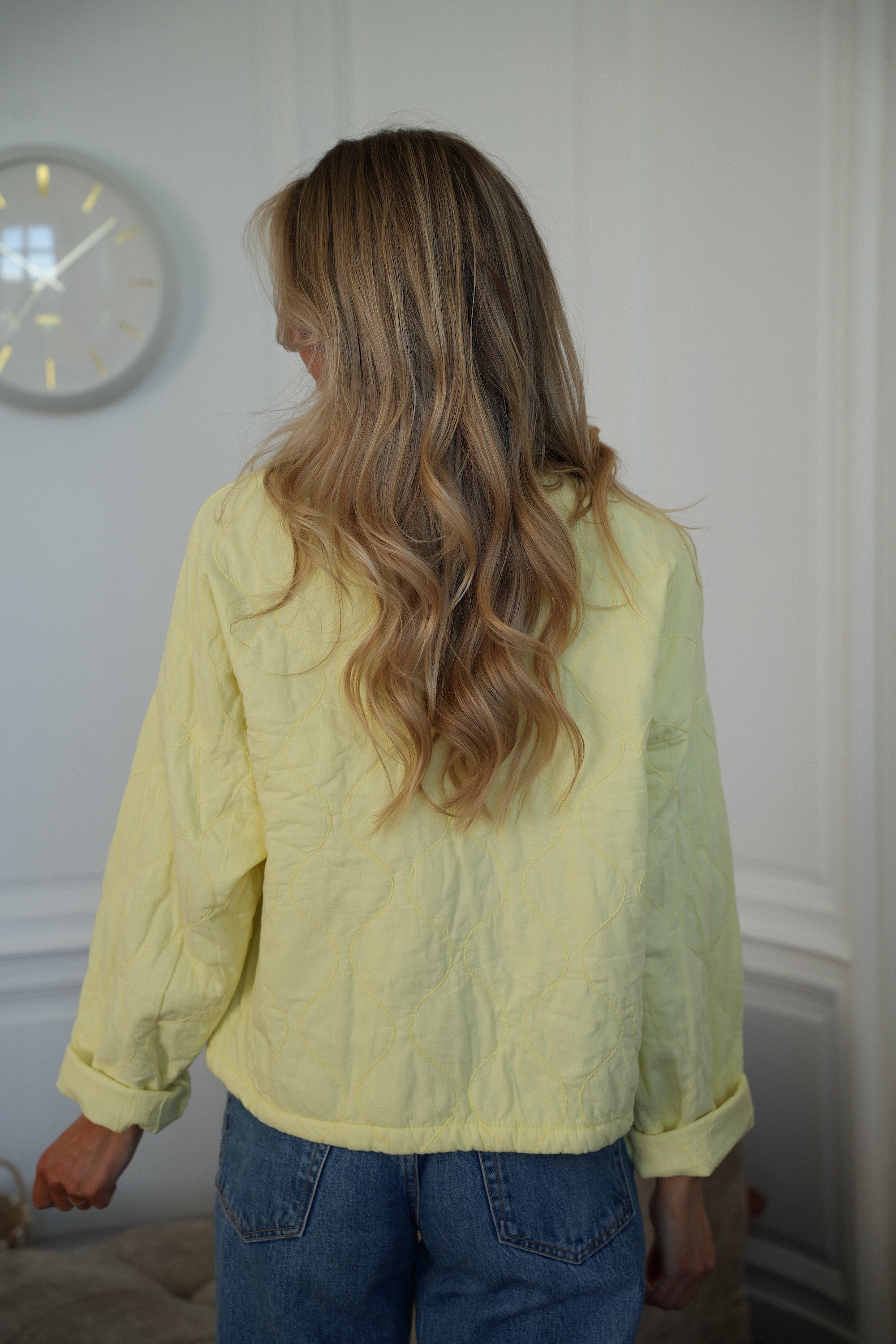 Tressia Amarillo - Chaqueta con cremallera