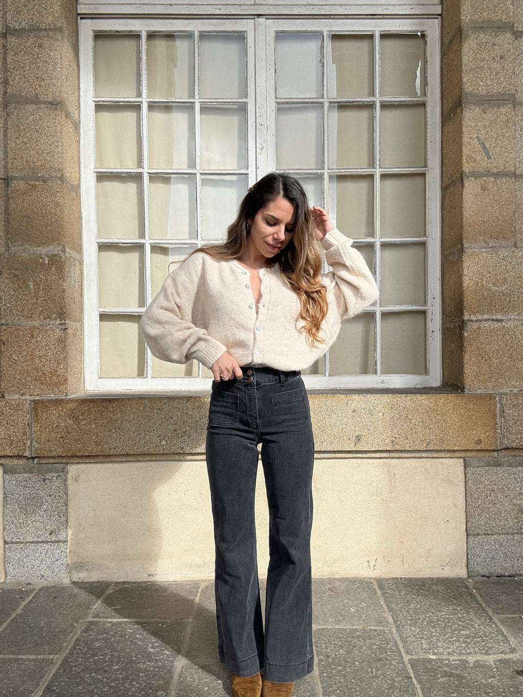 Cardigan Charlie beige
