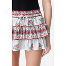 Vanessa Bruno - Jupe Carmine - Blanc/Rouge