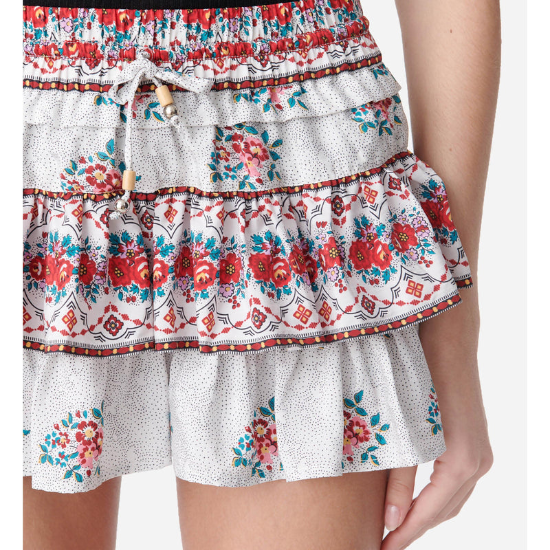 Vanessa Bruno - Jupe Carmine - Blanc/Rouge