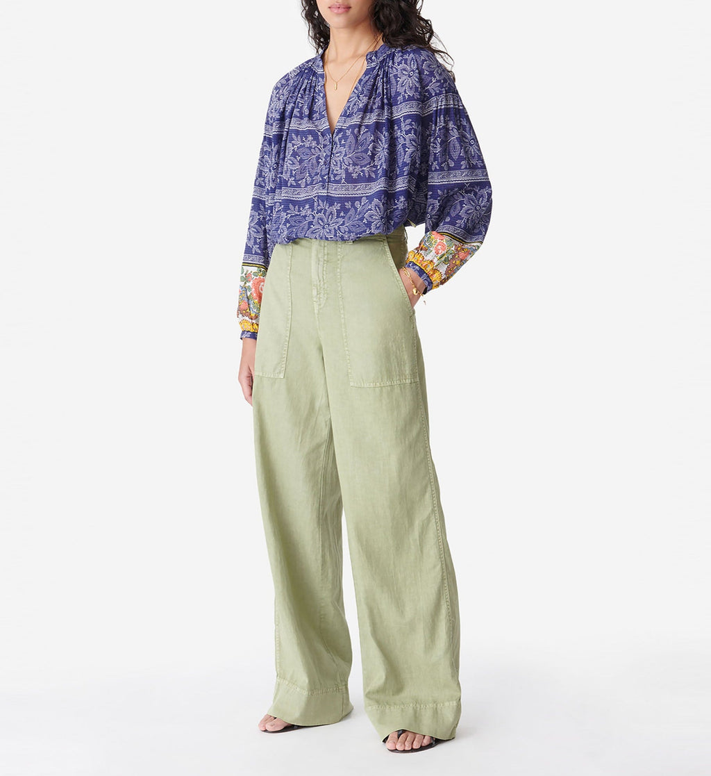 Nipoa Blouse - Night Blue