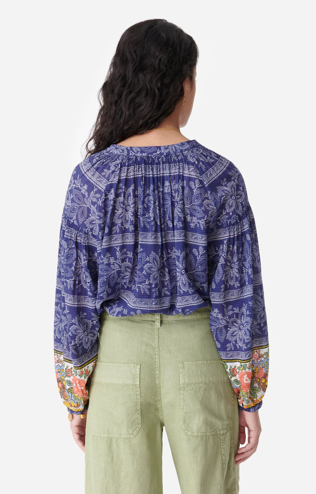 Nipoa Blouse - Night Blue