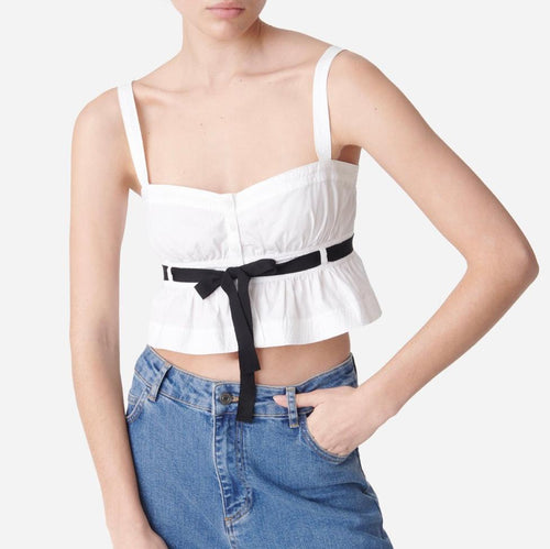 Vanessa Bruno - Top Caraco - Blanc