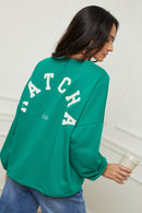 Sweat Matcha - Vert