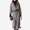Doll Dress - Light Grey