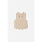 Gilet De Costume Benson - Taupe
