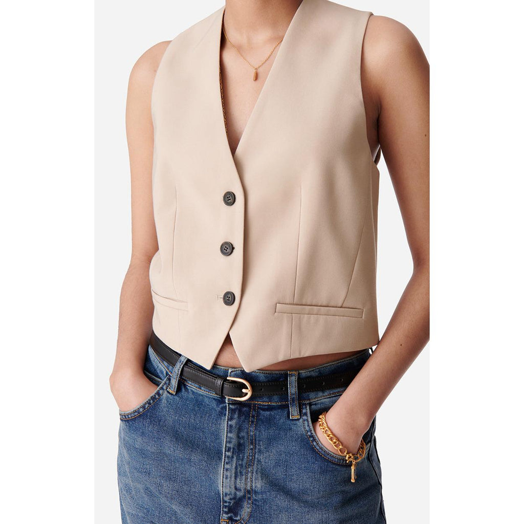Gilet De Costume Benson - Taupe