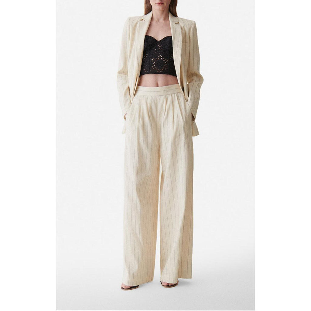Nunes Trousers - White/Blue